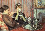 Mary Cassatt The Cup of Tea oil painting artist